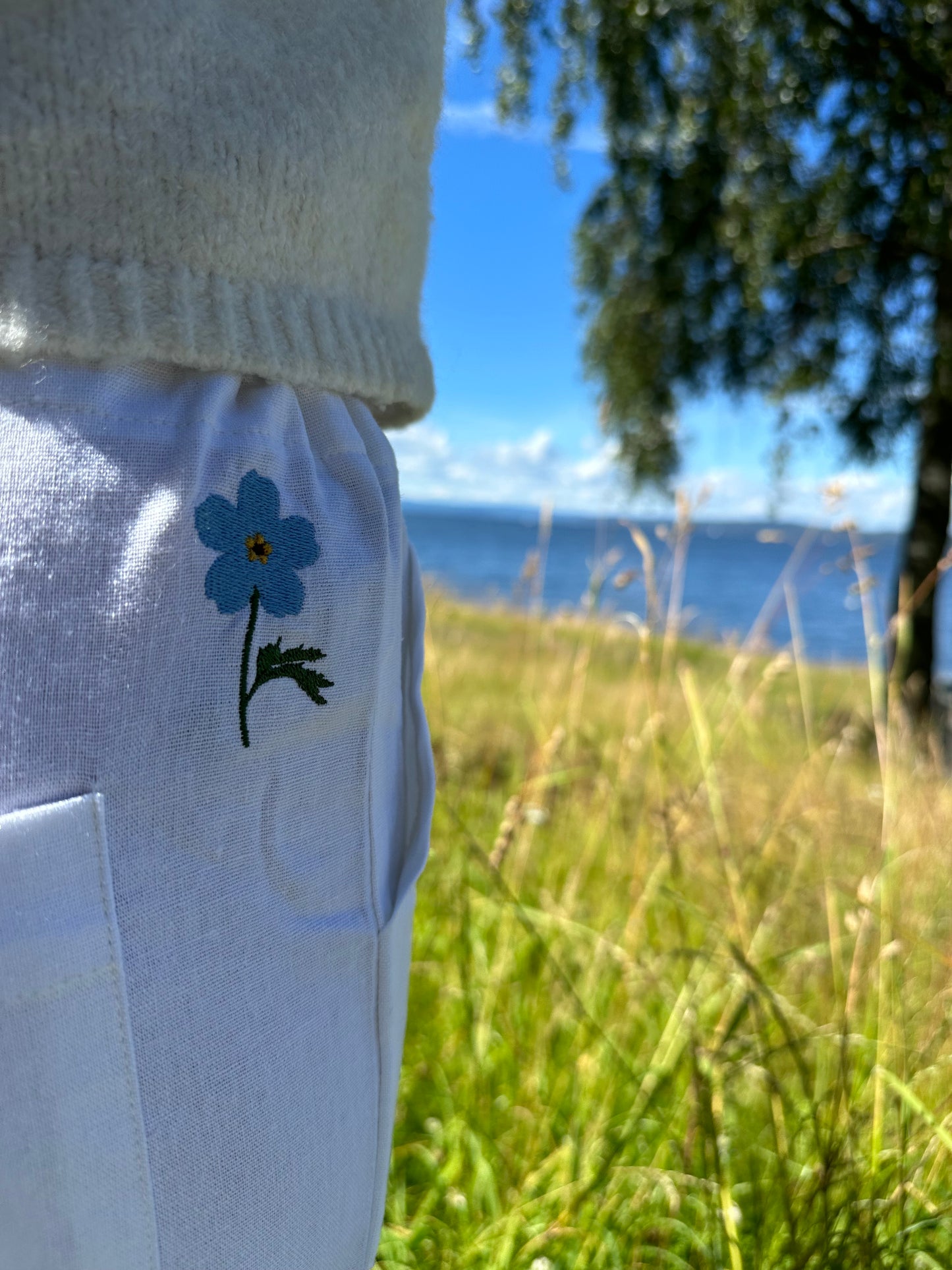 Shimmer Pants - Linen