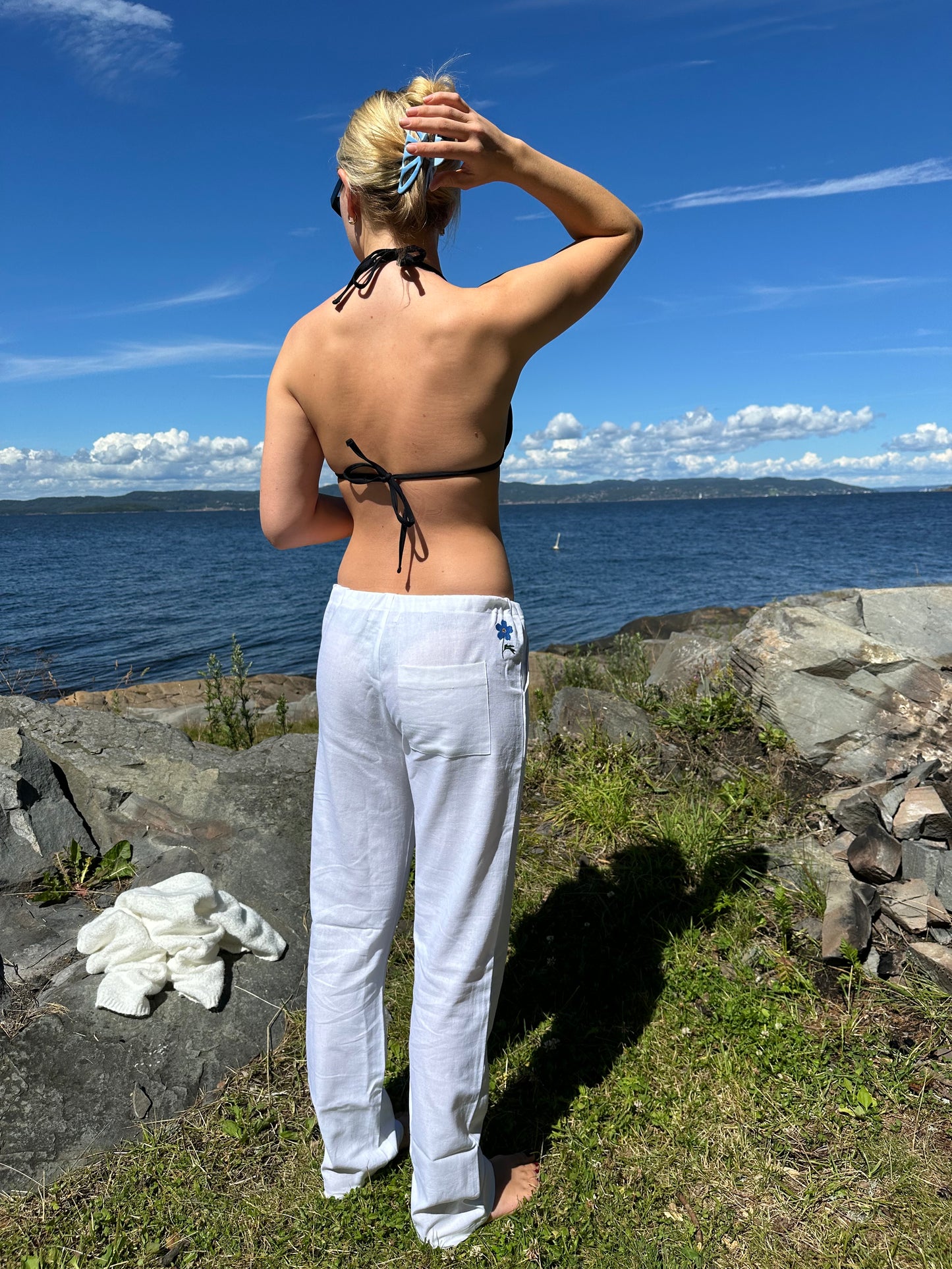 Shimmer Pants - Linen