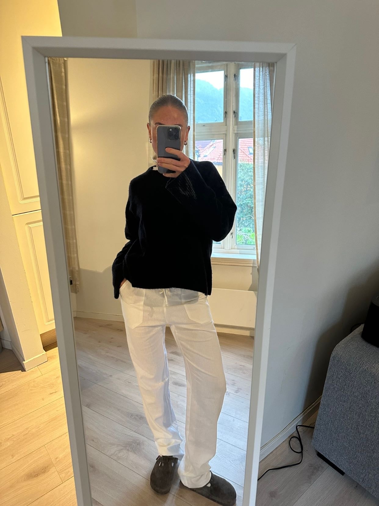 Shimmer Pants - Linen